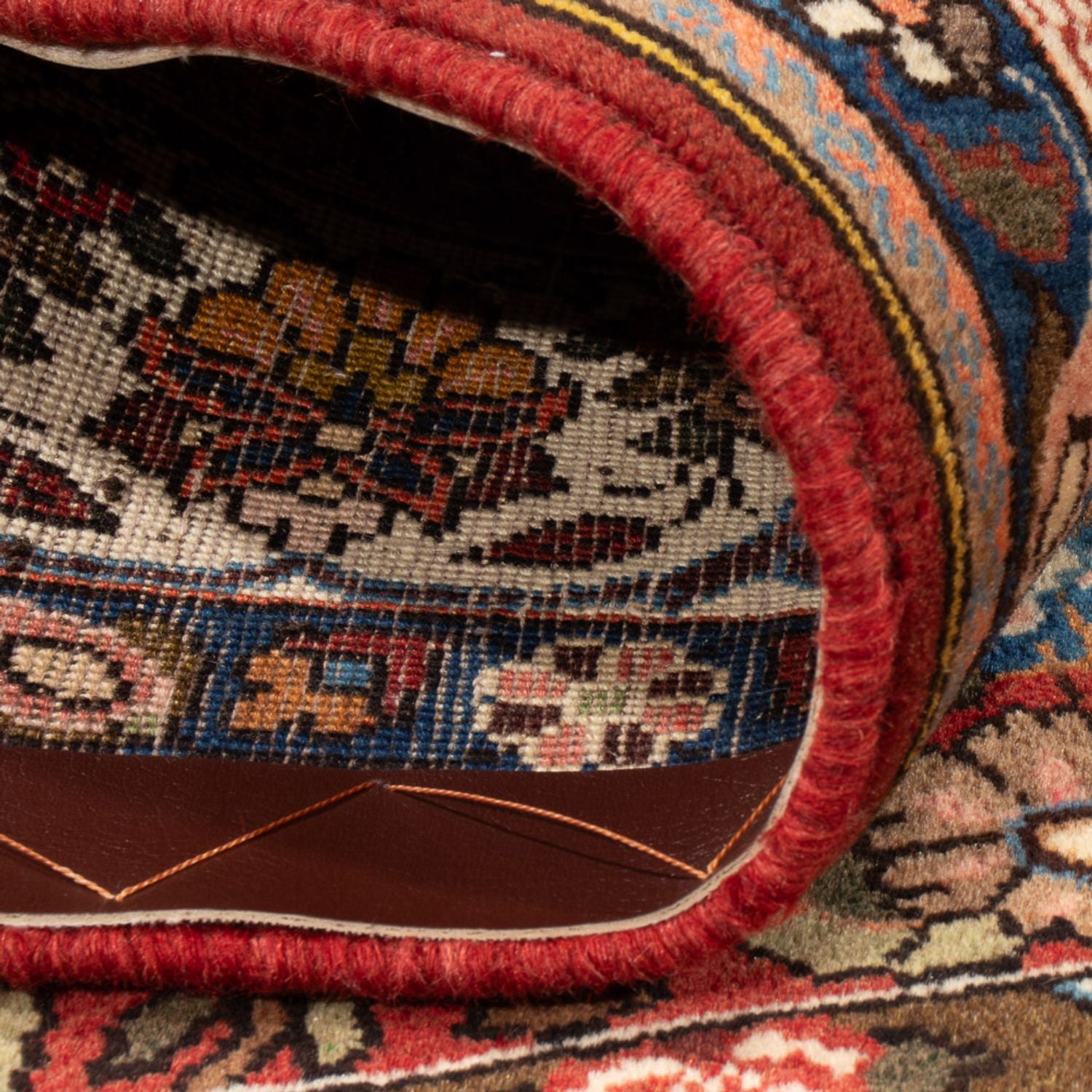 Alfombra persa - Nómada - 197 x 145 cm - multicolor