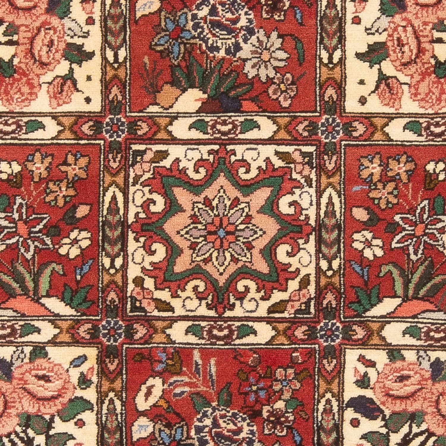 Alfombra persa - Nómada - 197 x 137 cm - multicolor