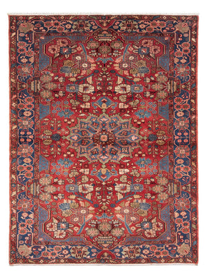 Alfombra persa - Clásica - 242 x 158 cm - rojo burdeos