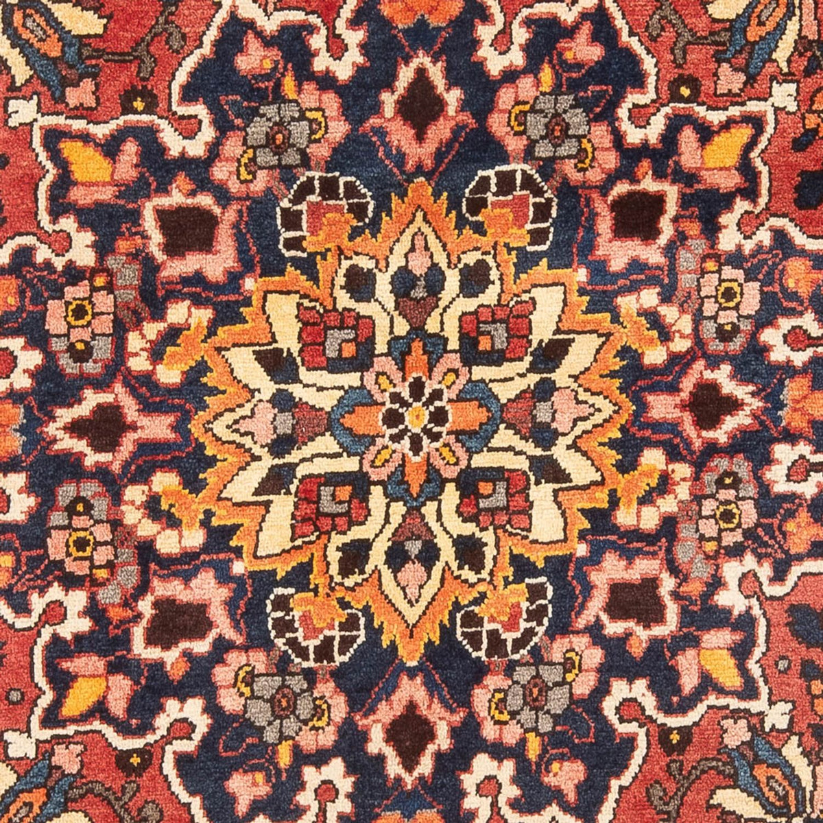 Alfombra persa - Nómada - 208 x 135 cm - rojo