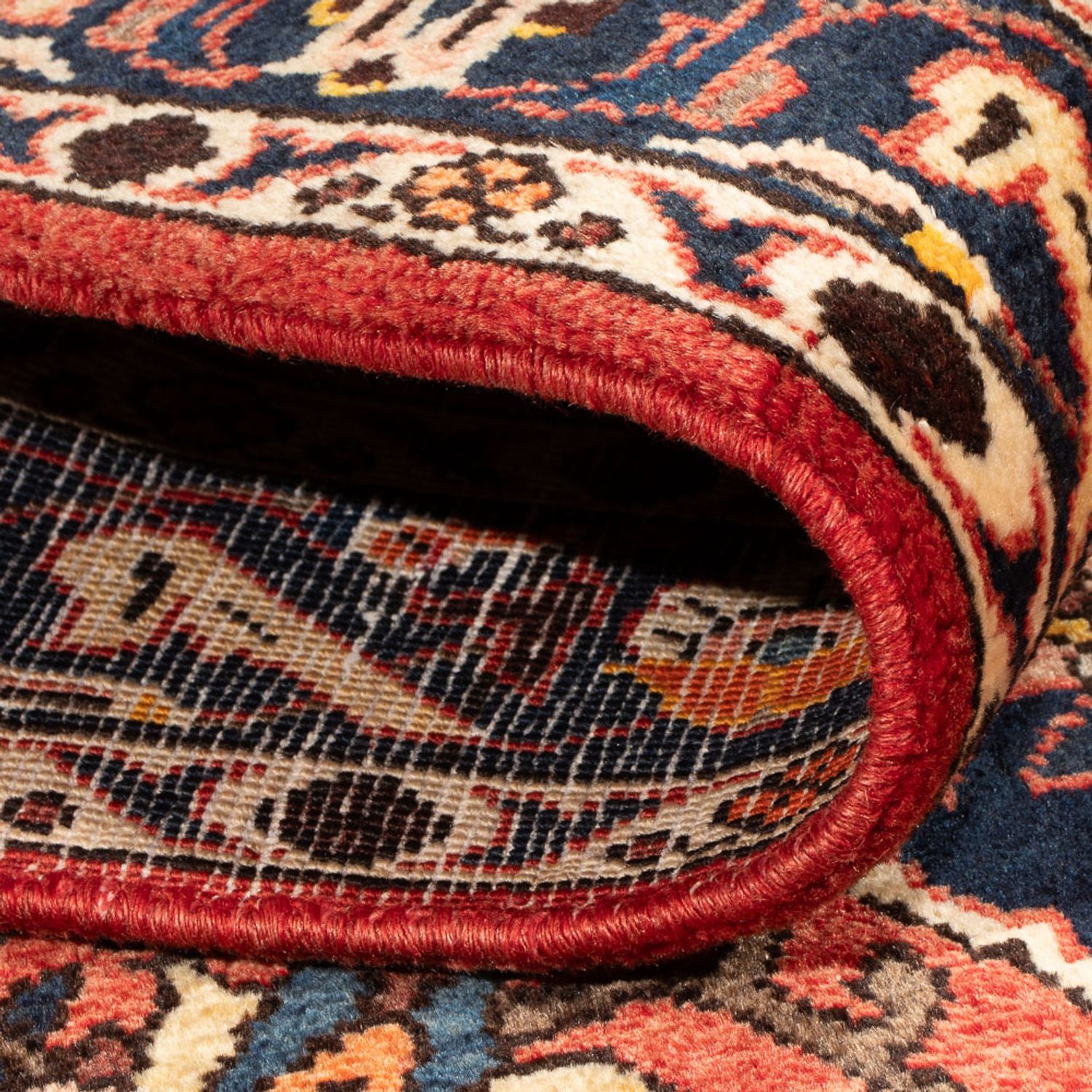 Alfombra persa - Nómada - 208 x 135 cm - rojo