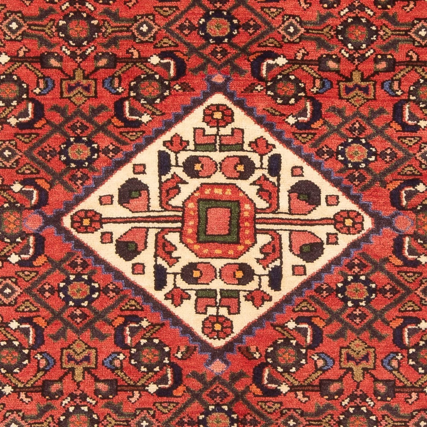 Alfombra persa - Nómada - 218 x 158 cm - rojo