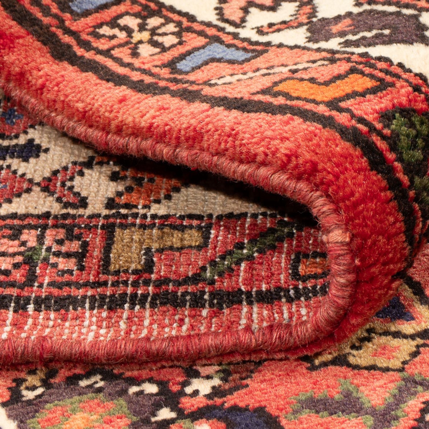 Alfombra persa - Nómada - 218 x 158 cm - rojo