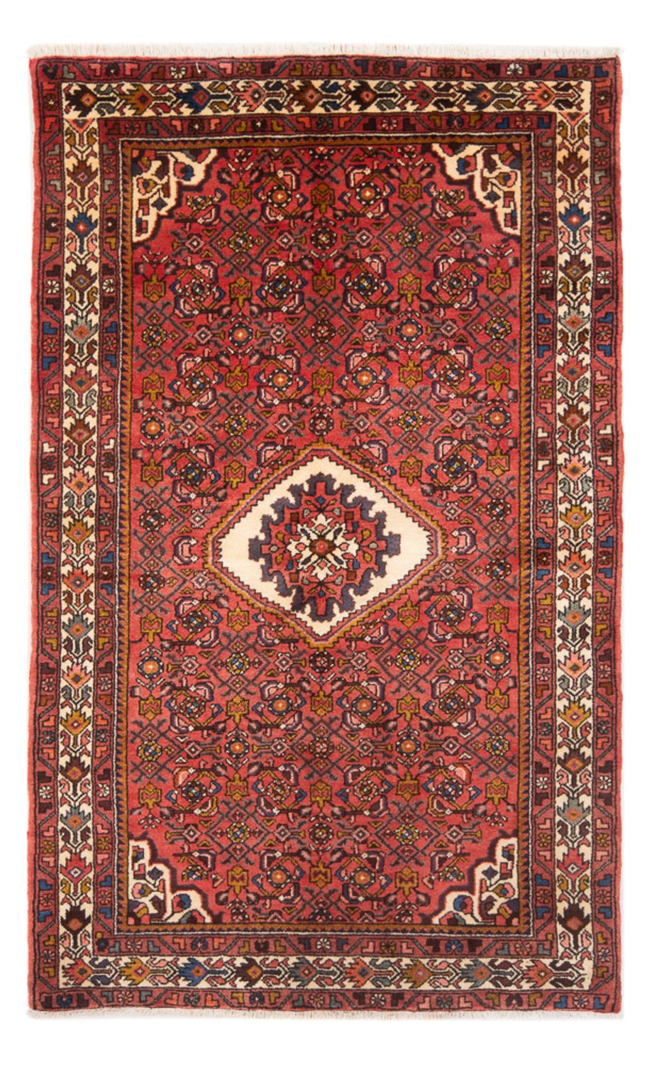Alfombra persa - Nómada - 226 x 132 cm - rojo