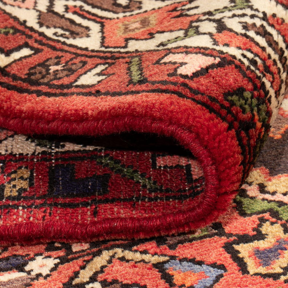 Alfombra persa - Nómada - 215 x 135 cm - rojo