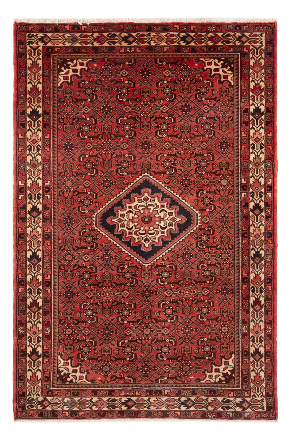 Alfombra persa - Nómada - 220 x 146 cm - rojo