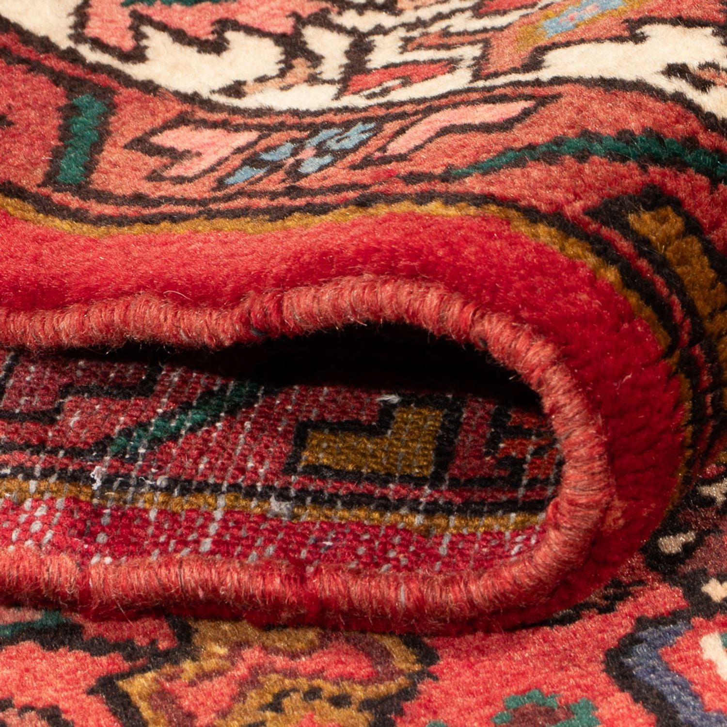 Alfombra persa - Nómada - 214 x 150 cm - rojo