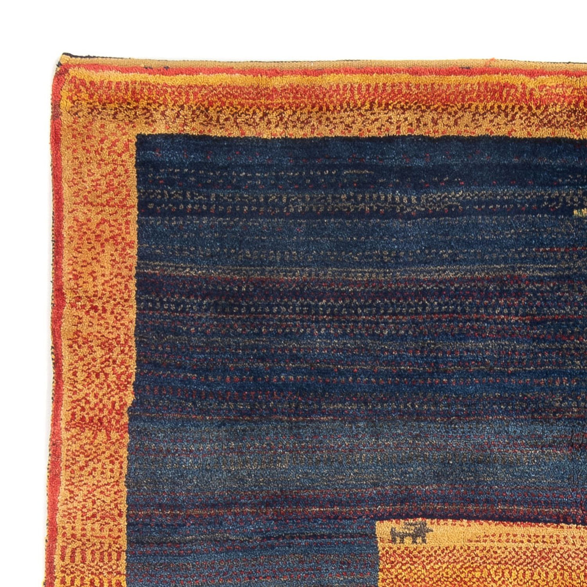 Gabbeh persa Alfombra 157x196cm - Perserteppich Wollteppich