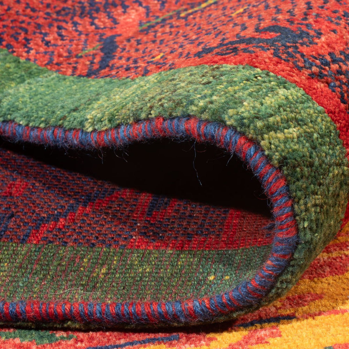 Alfombra Gabbeh - Persa - 228 x 200 cm - multicolor