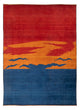 Gabbeh persa Alfombra 302x230cm - Perserteppich Wollteppich