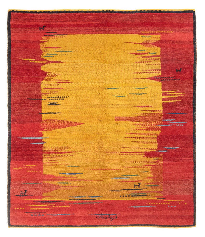 Alfombra Gabbeh - Persa - 203 x 173 cm - multicolor
