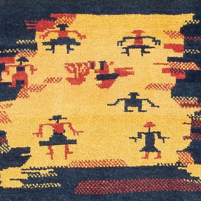 Alfombra Gabbeh - Persa - 120 x 92 cm - multicolor