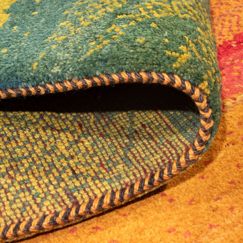 Alfombra Gabbeh - Persa - 218 x 173 cm - multicolor
