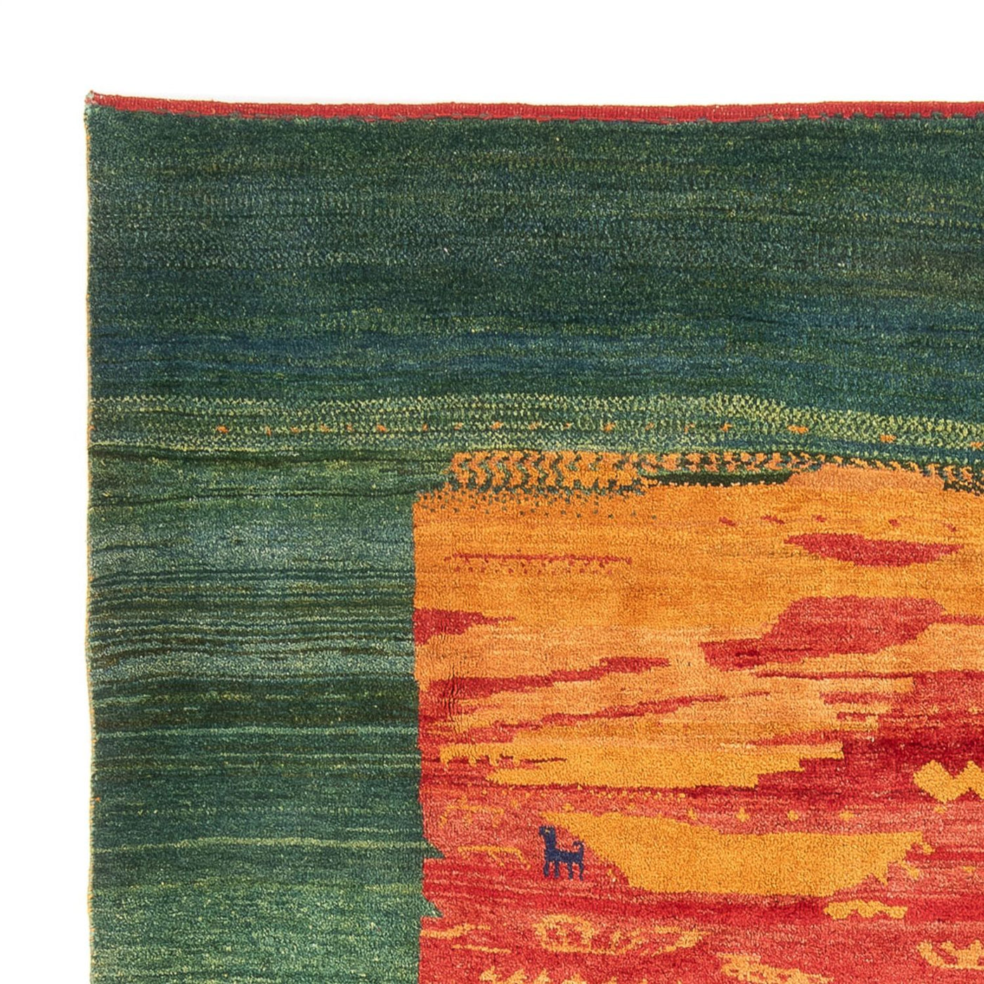 Gabbeh Persa Alfombra 260x215cm - Perserteppich Wollteppich