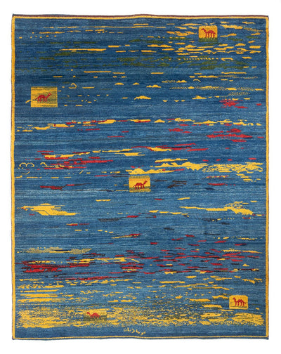 Gabbeh persa Alfombra 214x255cm - Perserteppich Wollteppich