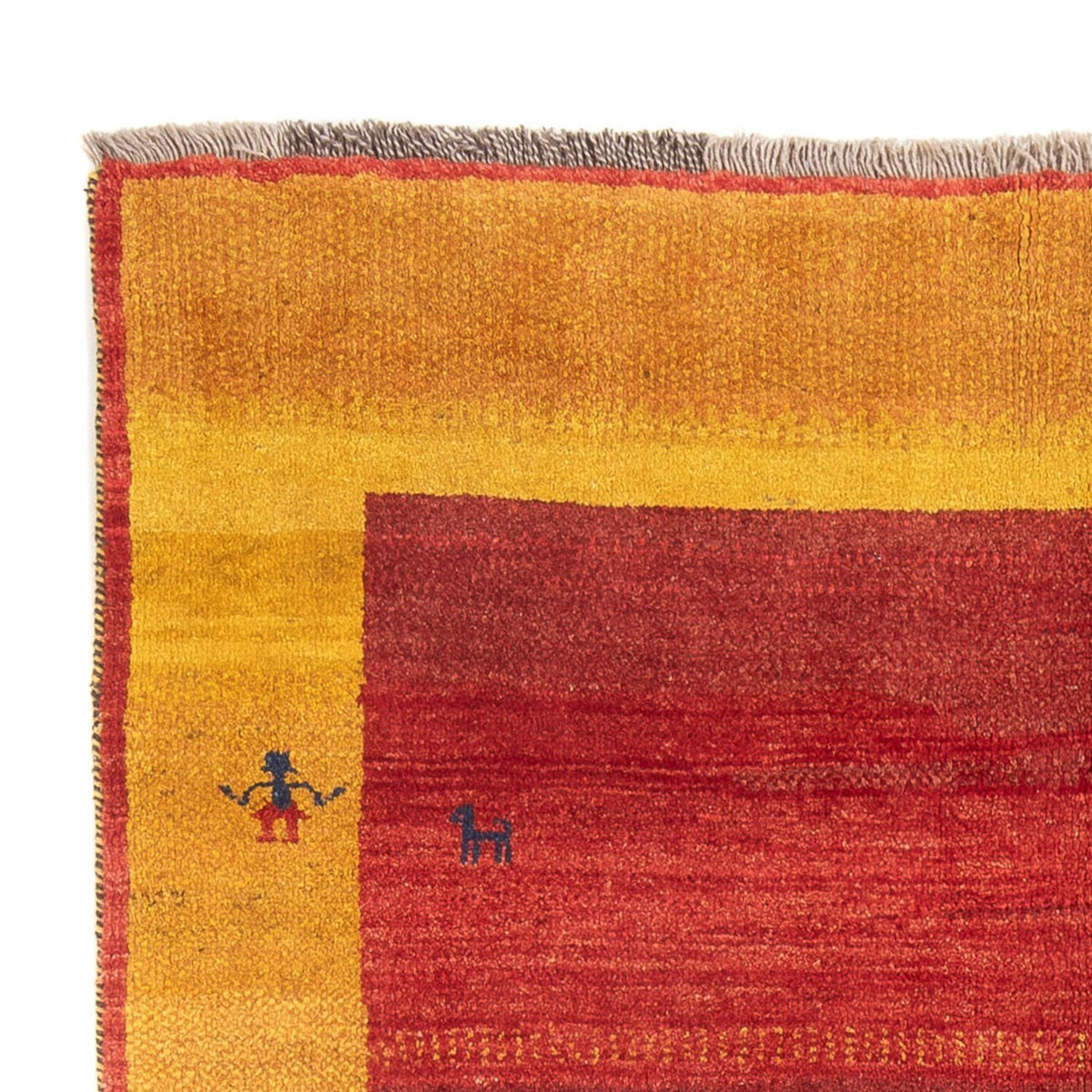 Gabbeh persa Alfombra 155x200cm - Perserteppich Wollteppich