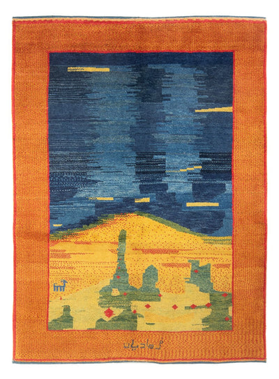 Gabbeh persa Alfombra 153x206cm - Perserteppich Wollteppich
