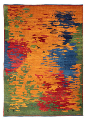 Alfombra Gabbeh - Persa - 298 x 225 cm - multicolor