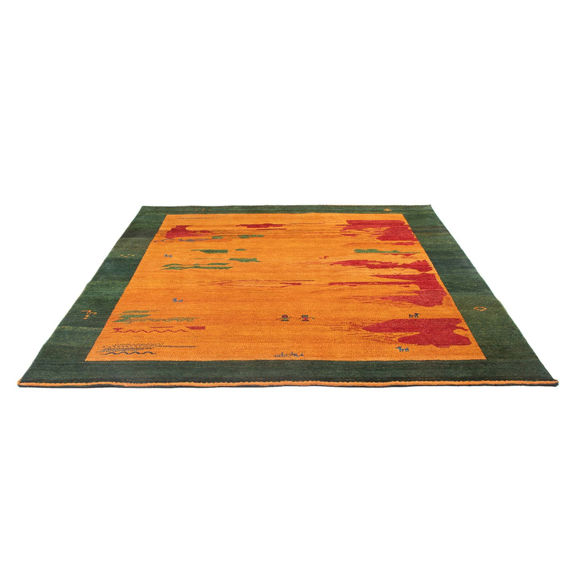 Alfombra Gabbeh - Persa - 228 x 203 cm - multicolor