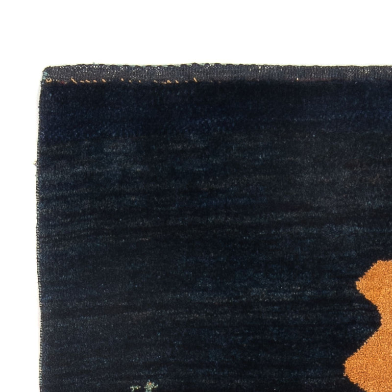 Alfombra de pasillo Alfombra Gabbeh - Persa - 200 x 104 cm - multicolor