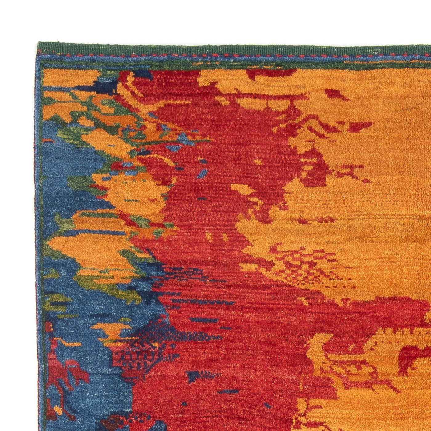 Gabbeh Persa Alfombra 218x170cm - Perserteppich Wollteppich
