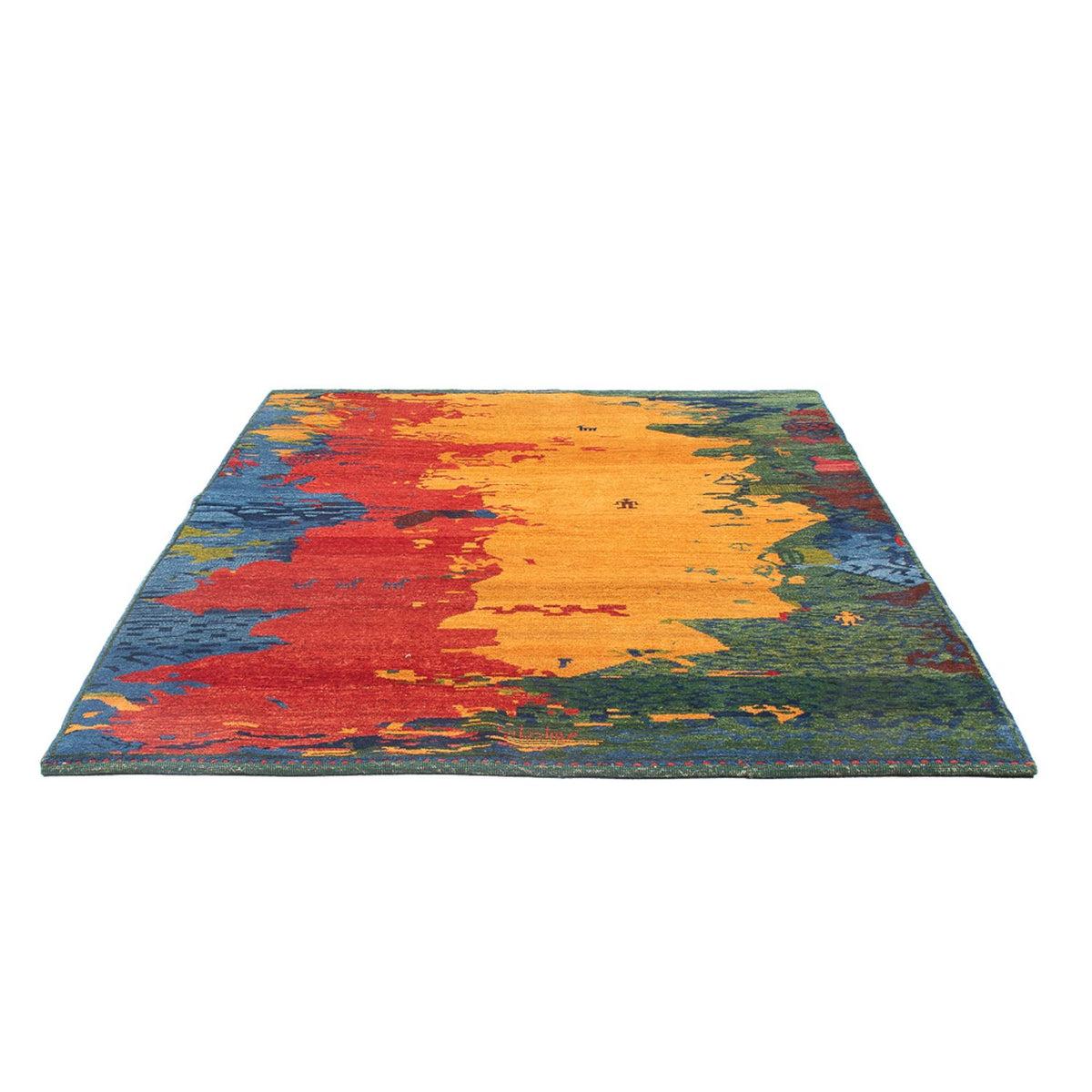 Alfombra Gabbeh - Persa - 218 x 170 cm - multicolor