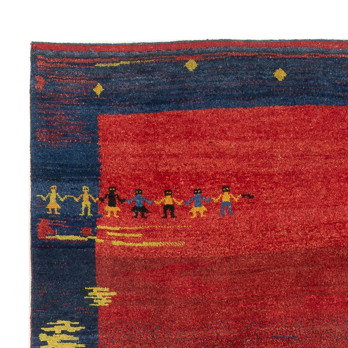 Gabbeh persa Alfombra 190x266cm - Perserteppich Wollteppich