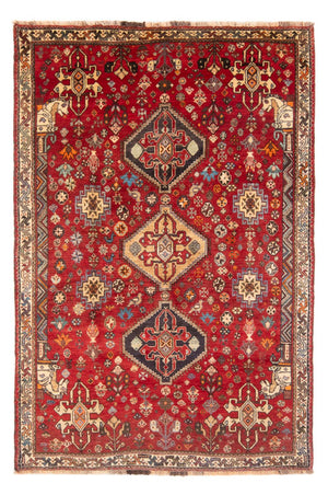 Alfombra persa - Nómada - 197 x 130 cm - rojo