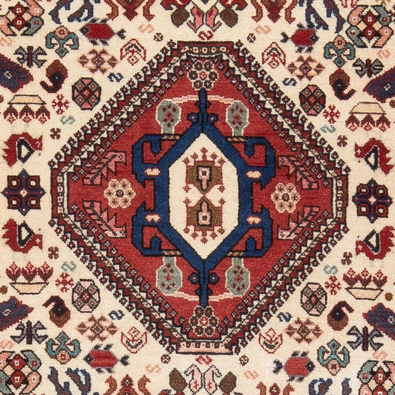 Alfombra persa - Nómada - 154 x 105 cm - crema