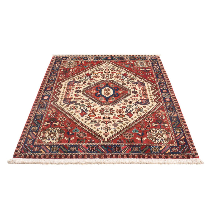 Alfombra persa - Nómada - 154 x 105 cm - crema