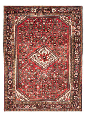 Alfombra persa - Nómada - 221 x 151 cm - rojo
