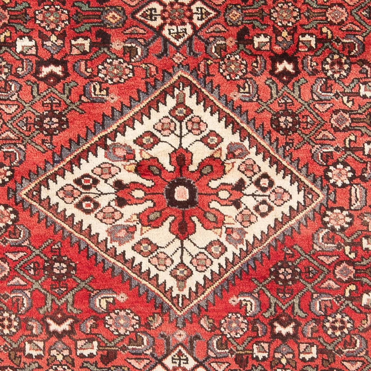 Alfombra persa - Nómada - 221 x 151 cm - rojo
