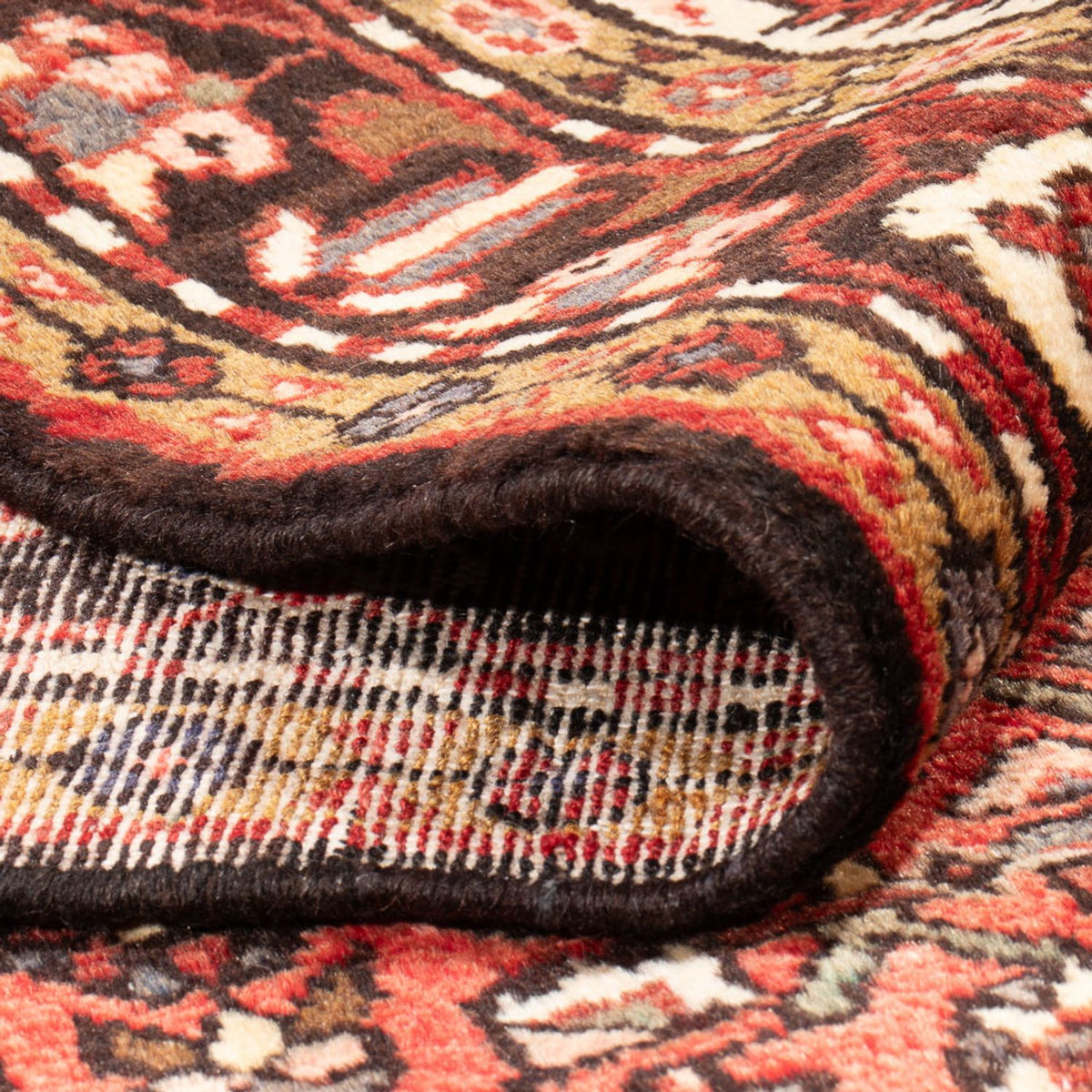 Alfombra persa - Nómada - 221 x 151 cm - rojo