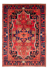 Alfombra persa - Nómada - 207 x 138 cm - rojo