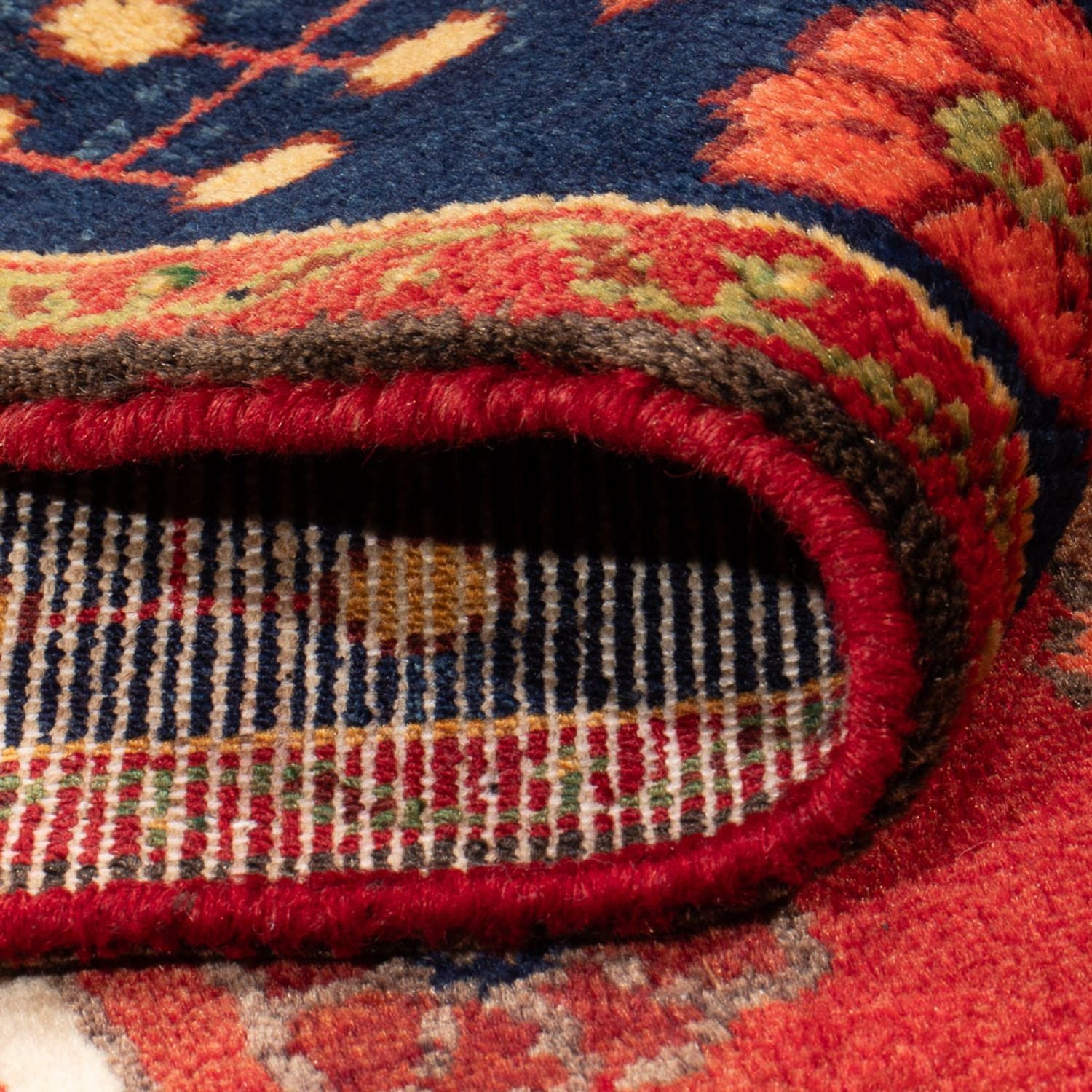 Alfombra persa - Nómada - 207 x 138 cm - rojo