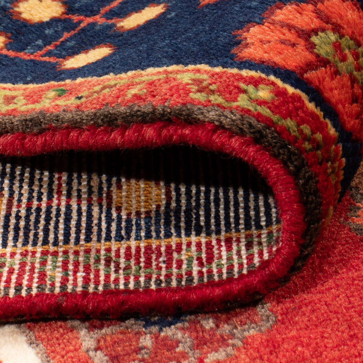 Alfombra persa - Nómada - 207 x 138 cm - rojo