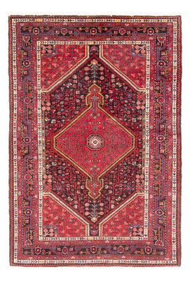 Alfombra persa - Nómada - 213 x 134 cm - rojo claro