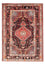 Alfombra persa - Nómada - Real - 188 x 120 cm - azul oscuro