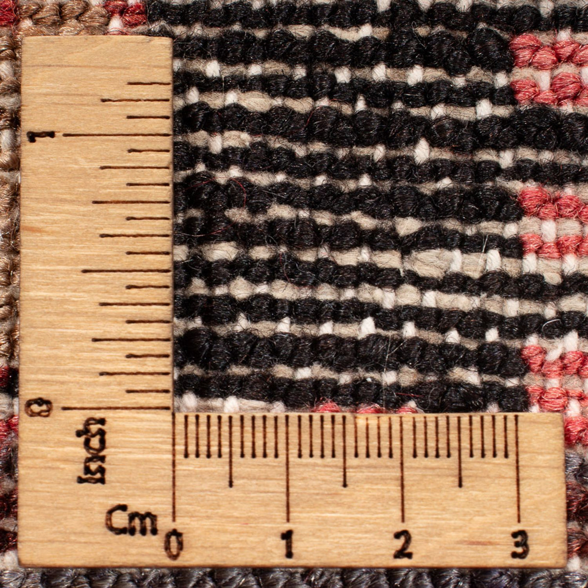 Alfombra persa - Nómada - Real - 188 x 120 cm - azul oscuro