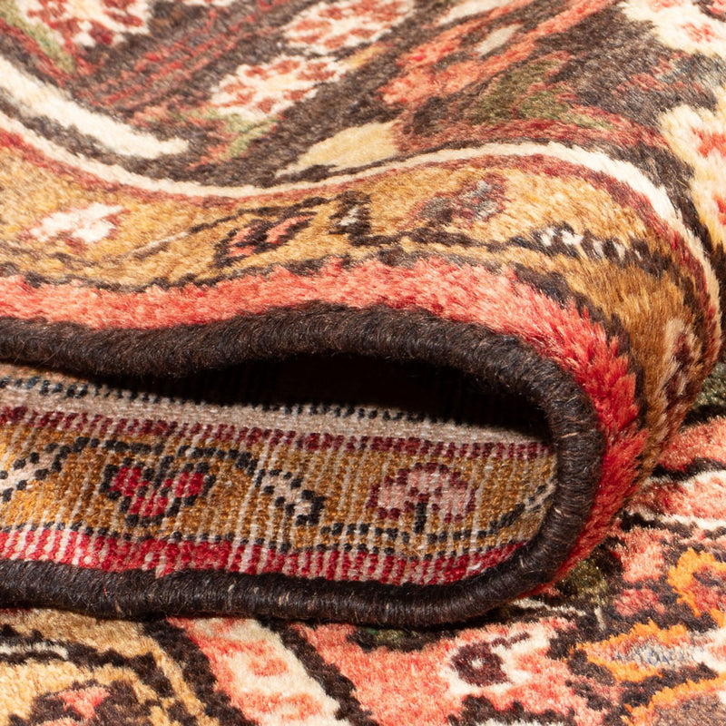Alfombra persa - Nómada - Real - 219 x 155 cm - rojo