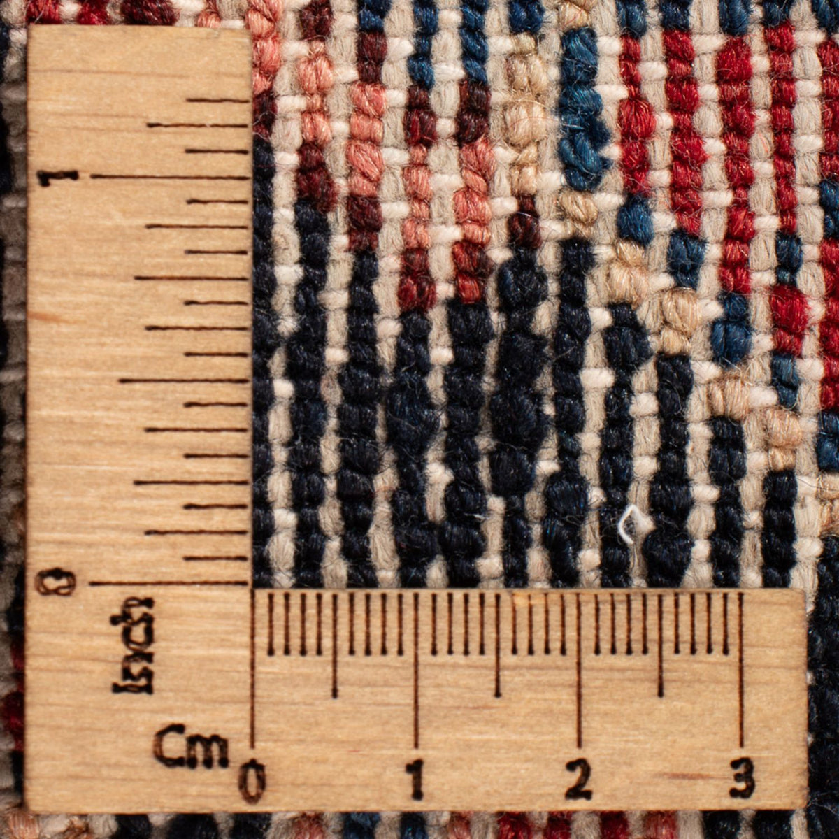 Alfombra persa - Nómada - Real - 234 x 135 cm - azul oscuro