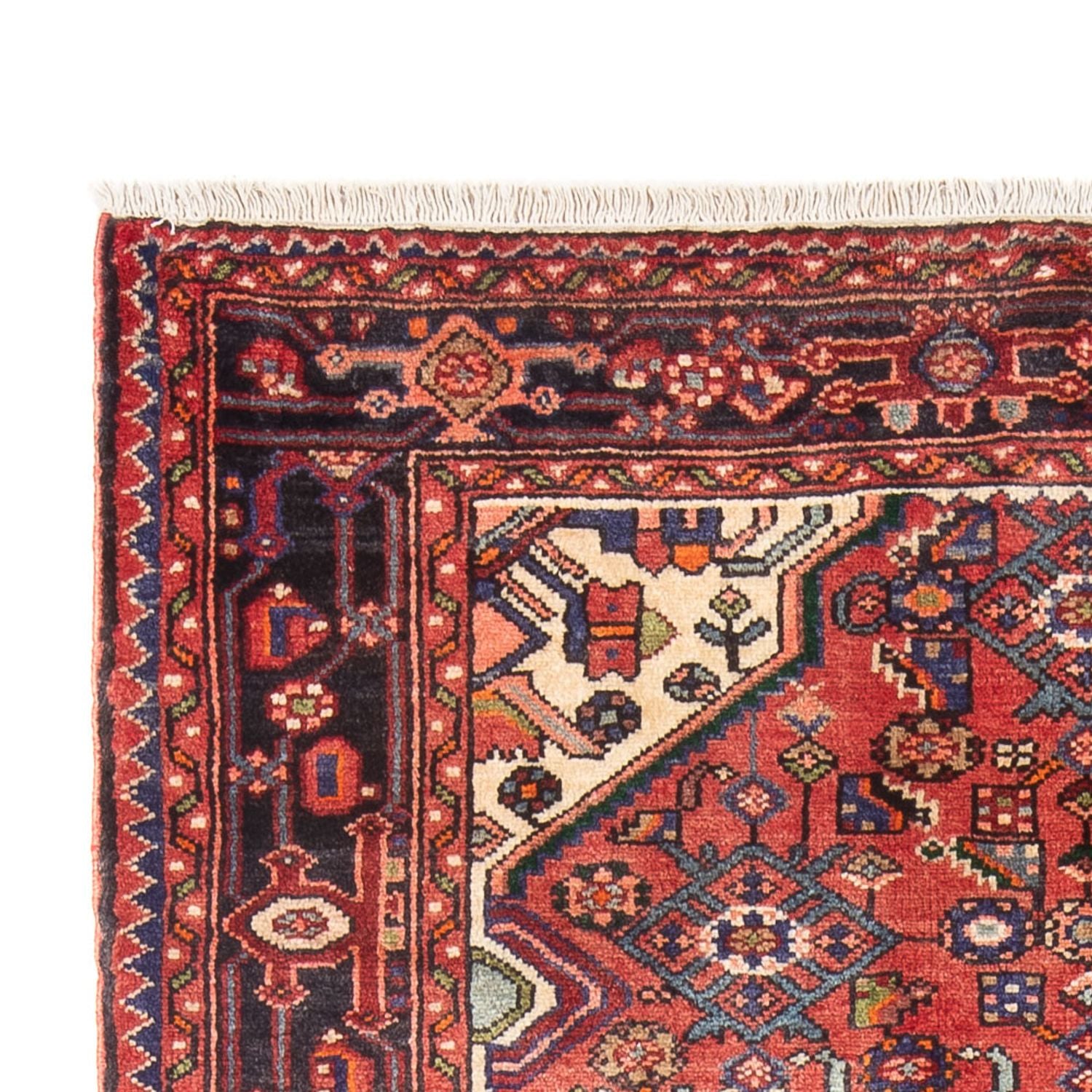 Alfombra de pasillo Alfombra persa - Nómada - 221 x 128 cm - rojo