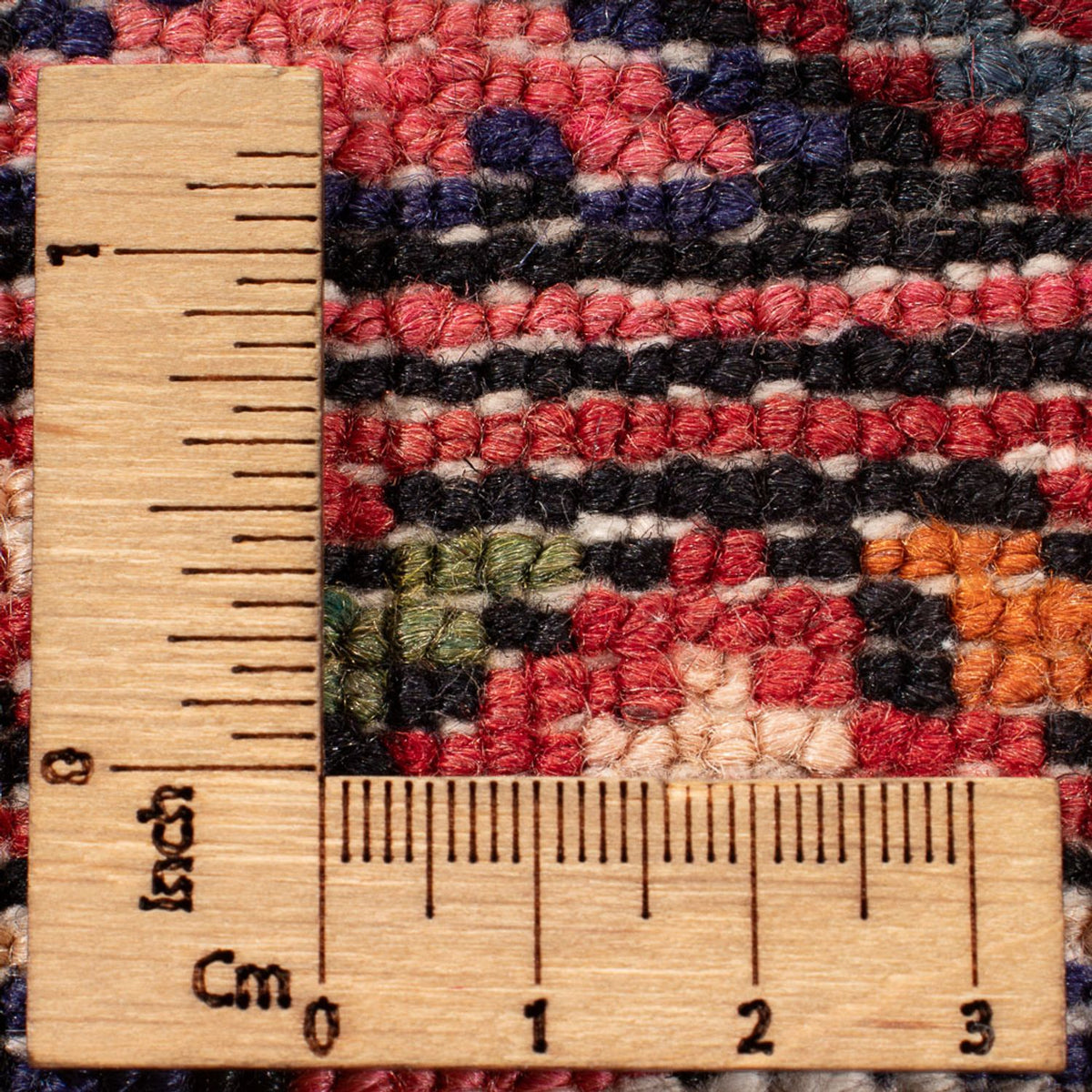 Alfombra de pasillo Alfombra persa - Nómada - 221 x 128 cm - rojo