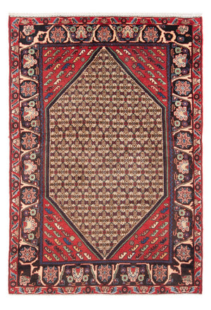 Alfombra persa - Nómada - Real - 197 x 127 cm - crema