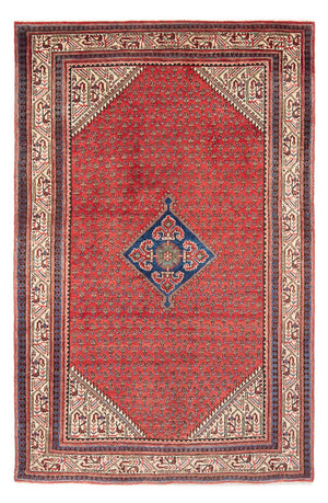 Alfombra persa - Nómada - Real - 210 x 130 cm - rojo