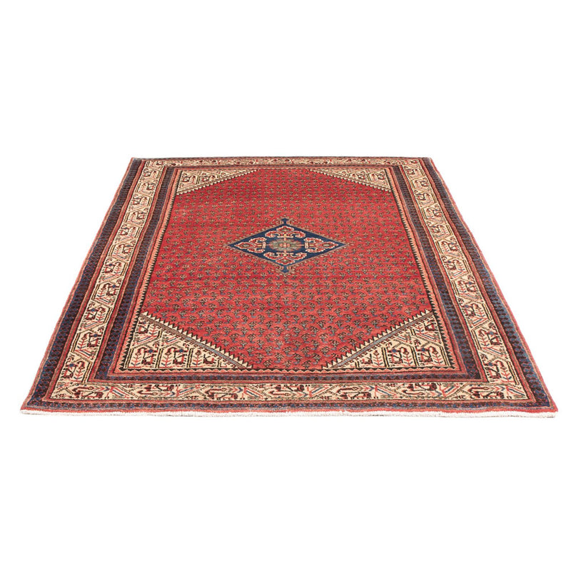 Alfombra persa - Nómada - Real - 210 x 130 cm - rojo