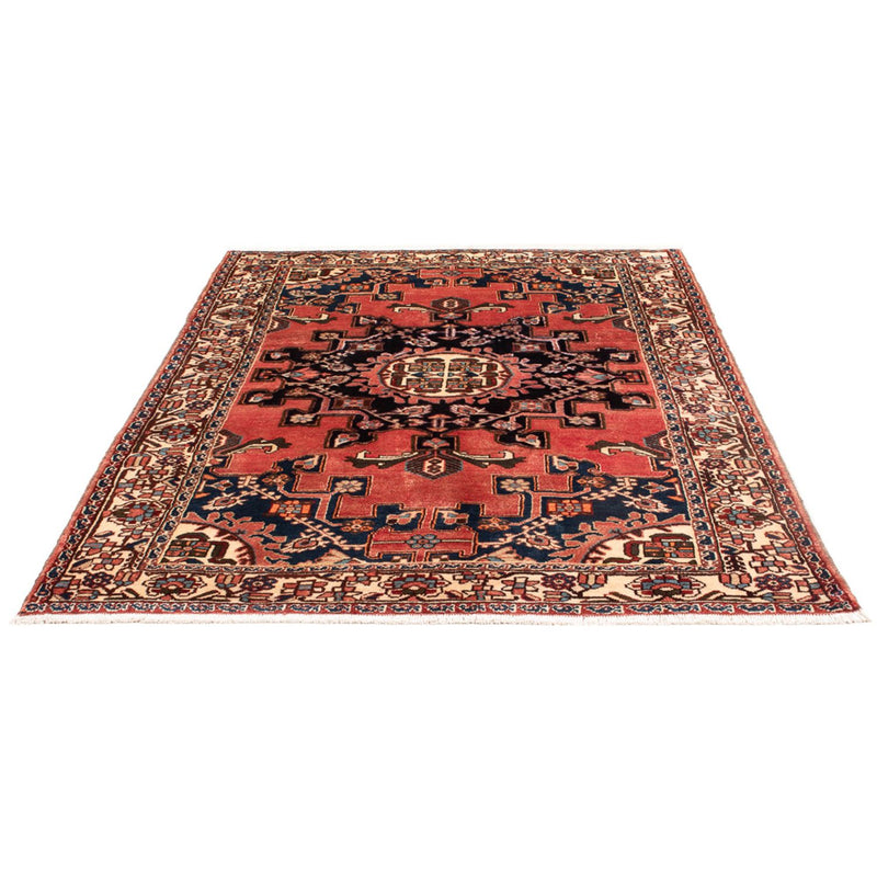 Alfombra persa - Nómada - Real - 188 x 133 cm - naranja
