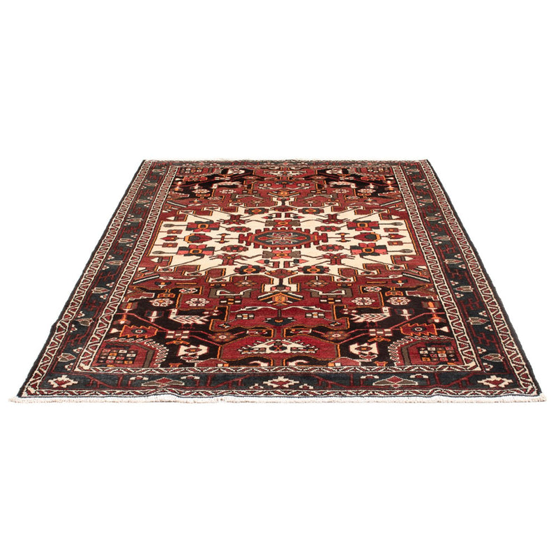Alfombra persa - Nómada - Real - 209 x 134 cm - rojo