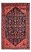 Alfombra persa - Nómada - Real - 219 x 133 cm - azul oscuro