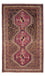 Alfombra persa - Nómada - Real - 227 x 138 cm - azul oscuro